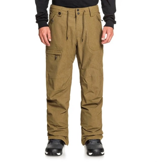 🔥 QUIKSILVER- 15K ELMWOOD PANTS FOR MEN SNOW SHELL PANTS🔥 - Picture 5 of 8